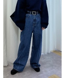 BLACK BY MOUSSY | loose straight denim（ルーズストレートデニム）(デニムパンツ)