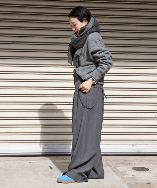 【THROW/スロー】マフラー THROW（スロー）の「【THROW/スロー】シャギーカラーストール