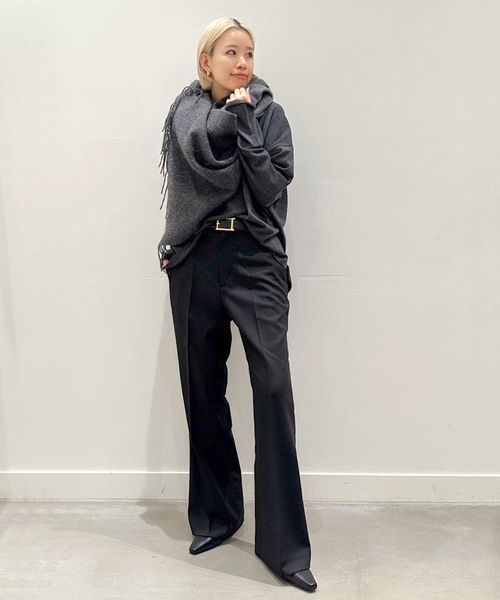 THROW（スロー）の「【THROW/スロー】シャギーカラーストール