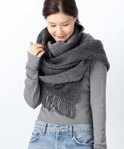 THROW（スロー）の「【THROW/スロー】シャギーカラーストール