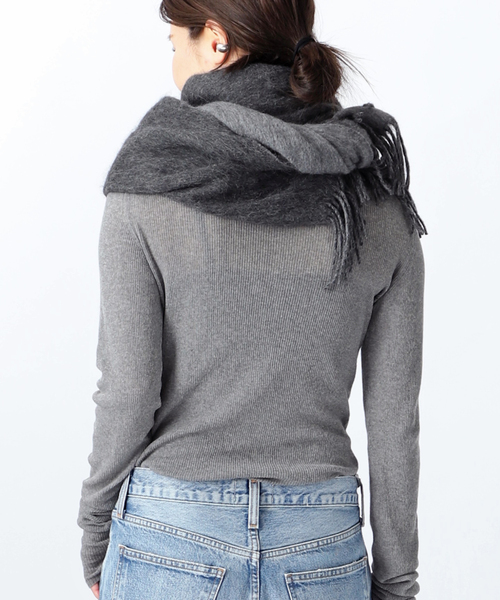 THROW（スロー）の「【THROW/スロー】シャギーカラーストール