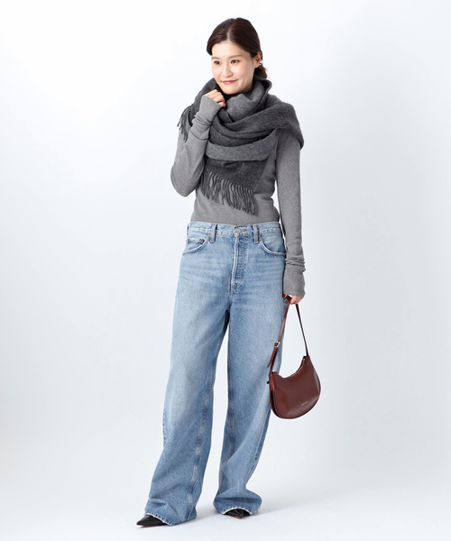 THROW（スロー）の「【THROW/スロー】シャギーカラーストール