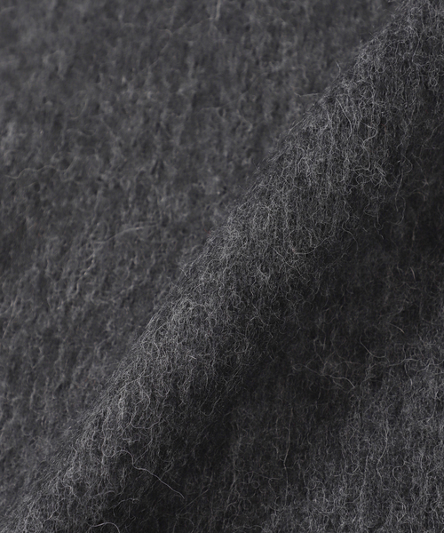 THROW（スロー）の「【THROW/スロー】シャギーカラーストール（マフラー・レディース・チャコールグレー・FREE）」の21枚目の写真