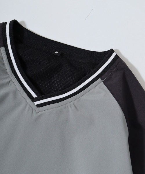 FUNALIVE（ファンアライブ）の「Windproof stretch piste / 防風ストレッチピステ unisex（ブルゾン・メンズ・ブラック/グレー・L/LL/3L/M）」の3枚目の写真