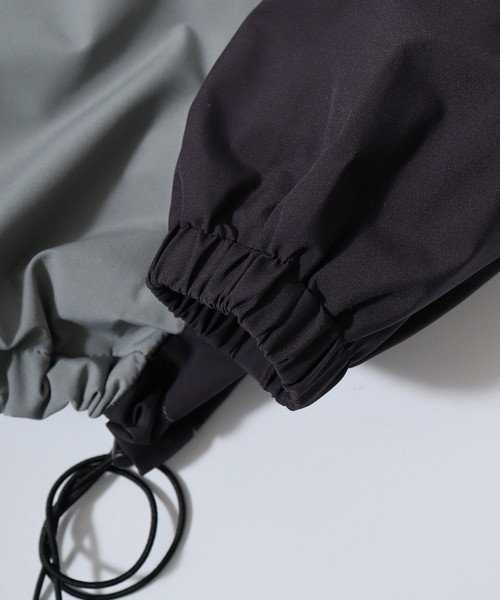 FUNALIVE（ファンアライブ）の「Windproof stretch piste / 防風ストレッチピステ unisex（ブルゾン・メンズ・ブラック/グレー・L/LL/3L/M）」の8枚目の写真