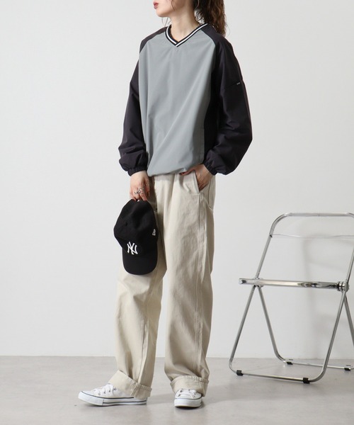 FUNALIVE（ファンアライブ）の「Windproof stretch piste / 防風ストレッチピステ unisex（ブルゾン・メンズ・ブラック/グレー・L/LL/3L/M）」の16枚目の写真