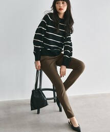 beauty warm スリムフィット ストレッチパンツ