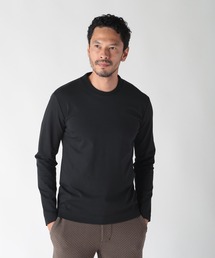 MEN'S BIGI | 【ACTIVE TAILOR】シルケットスムースクルーネックロングカットソー(Tシャツ/カットソー)