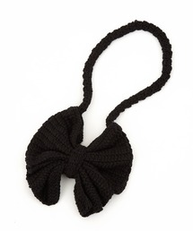 ankoROCK | an meets zakka ビッグリボンニットショルダーバッグ / レディース ユニセックス 編み込み(ショルダーバッグ)