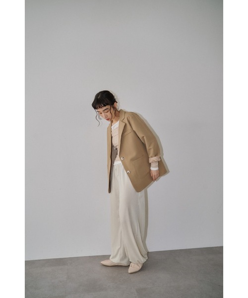 DRWCYS（ドロシーズ）の「ベーシックシングルジャケット（テーラードジャケット・レディース・ブラウン/ブラック・FREE）」の21枚目の写真