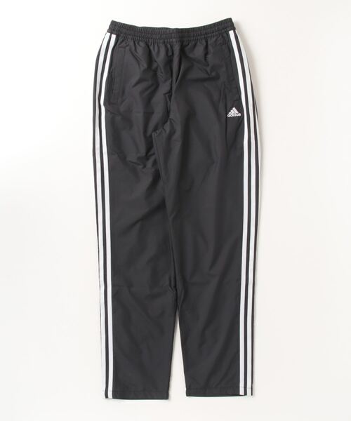 adidas（アディダス）の「アディダス adidas スリーストライプス ルーズフィット ウインドブレーカー パンツ（その他パンツ・レディース・ブラック/ネイビー/ブラック×ホワイト・S/M/L/XL）」の2枚目の写真