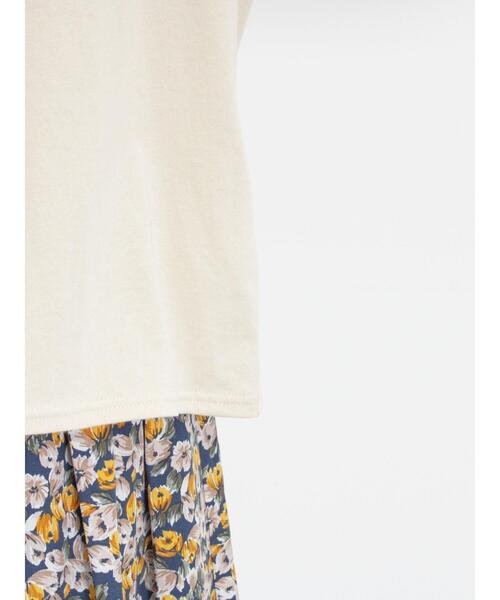 Samansa Mos2(サマンサ モスモス)の「肩ハンカチ刺繍レースカットソー(Tシャツ/カットソー・レディース・グリーン/ブラック/キナリ・F)」の18枚目の写真