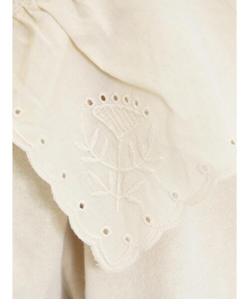 Samansa Mos2(サマンサ モスモス)の「肩ハンカチ刺繍レースカットソー(Tシャツ/カットソー・レディース・グリーン/ブラック/キナリ・F)」の20枚目の写真