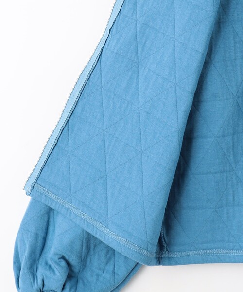 green label relaxing（グリーンレーベルリラクシング）の「TJ フクレジャカード ジップカーディガン 140cm-160cm（カーディガン/ボレロ・キッズ・ブラック/コバルトブルー・160cm/140cm/150cm）」の6枚目の写真