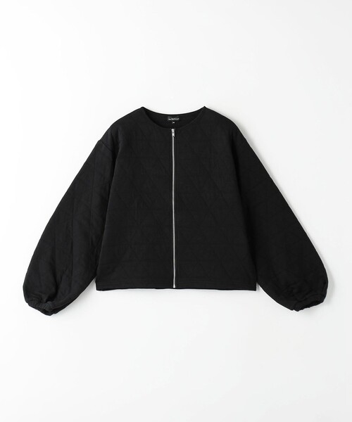 green label relaxing（グリーンレーベルリラクシング）の「TJ フクレジャカード ジップカーディガン 140cm-160cm（カーディガン/ボレロ・キッズ・ブラック/コバルトブルー・160cm/140cm/150cm）」の9枚目の写真