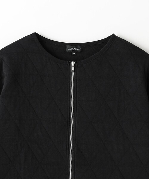 green label relaxing（グリーンレーベルリラクシング）の「TJ フクレジャカード ジップカーディガン 140cm-160cm（カーディガン/ボレロ・キッズ・ブラック/コバルトブルー・160cm/140cm/150cm）」の11枚目の写真