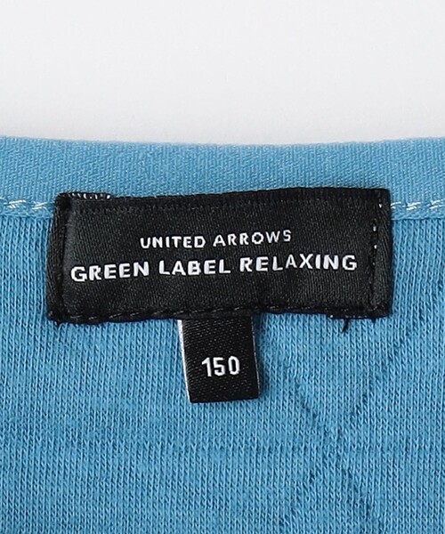 green label relaxing（グリーンレーベルリラクシング）の「TJ フクレジャカード ジップカーディガン 140cm-160cm（カーディガン/ボレロ・キッズ・ブラック/コバルトブルー・160cm/140cm/150cm）」の14枚目の写真