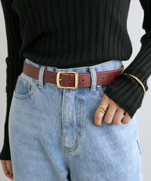 RIVE DROITE | 予約【MONN.:.(モン)】SHIHOコラボ型押しベルト(ベルト)