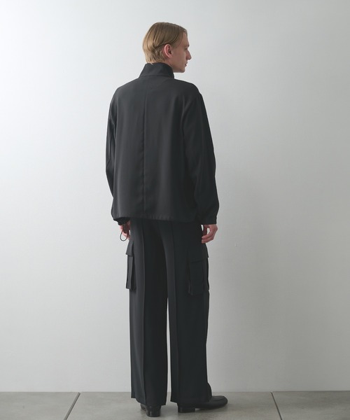 STUDIOUS（ステュディオス）の「【STUDIOUS】STAR FLEX CARGO PANTS/シワになりにくい/ウエスト調整可能（カーゴパンツ・メンズ・ライトベージュ/ブラック・2/1）」の20枚目の写真