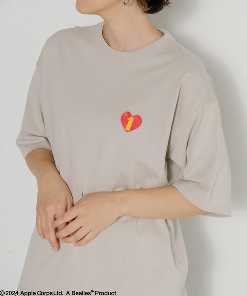 AMERICAN RAG CIE（アメリカンラグシー）の「【MEN , WOMEN】THE BEATLES ONE TEE（Tシャツ/カットソー・メンズ・ブラック/ライトグレー/ホワイト・L/M/S）」の3枚目の写真