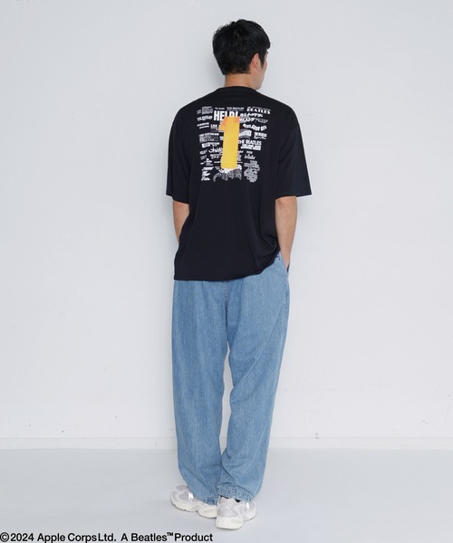AMERICAN RAG CIE（アメリカンラグシー）の「【MEN , WOMEN】THE BEATLES ONE TEE（Tシャツ/カットソー・メンズ・ブラック/ライトグレー/ホワイト・L/M/S）」の18枚目の写真