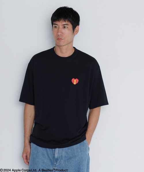 AMERICAN RAG CIE（アメリカンラグシー）の「【MEN , WOMEN】THE BEATLES ONE TEE（Tシャツ/カットソー・メンズ・ブラック/ライトグレー/ホワイト・L/M/S）」の22枚目の写真