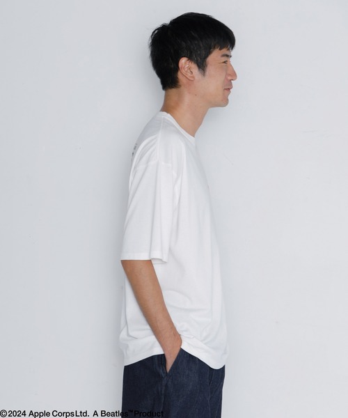 AMERICAN RAG CIE（アメリカンラグシー）の「【MEN , WOMEN】THE BEATLES ONE TEE（Tシャツ/カットソー・メンズ・ブラック/ライトグレー/ホワイト・L/M/S）」の12枚目の写真