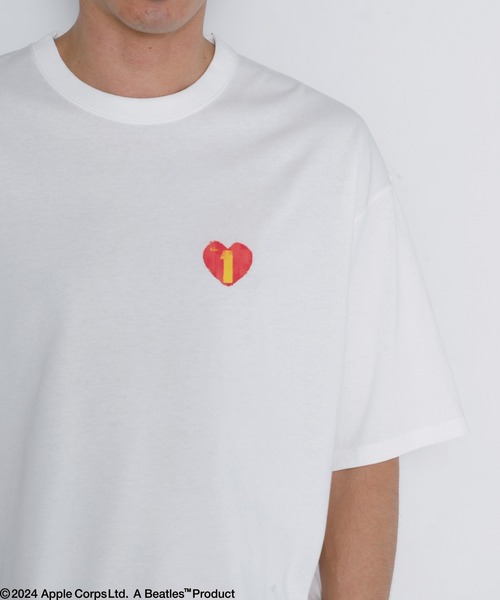 AMERICAN RAG CIE（アメリカンラグシー）の「【MEN , WOMEN】THE BEATLES ONE TEE（Tシャツ/カットソー・メンズ・ブラック/ライトグレー/ホワイト・L/M/S）」の14枚目の写真