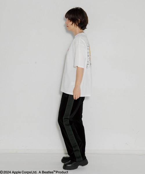 AMERICAN RAG CIE（アメリカンラグシー）の「【MEN , WOMEN】THE BEATLES ONE TEE（Tシャツ/カットソー・メンズ・ブラック/ライトグレー/ホワイト・L/M/S）」の5枚目の写真