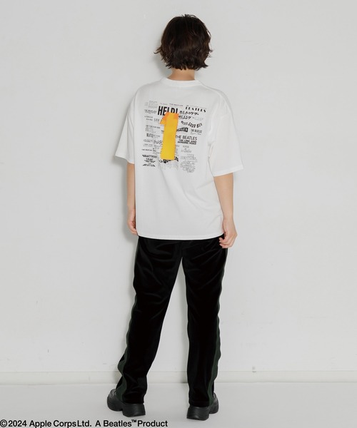 AMERICAN RAG CIE（アメリカンラグシー）の「【MEN , WOMEN】THE BEATLES ONE TEE（Tシャツ/カットソー・メンズ・ブラック/ライトグレー/ホワイト・L/M/S）」の6枚目の写真