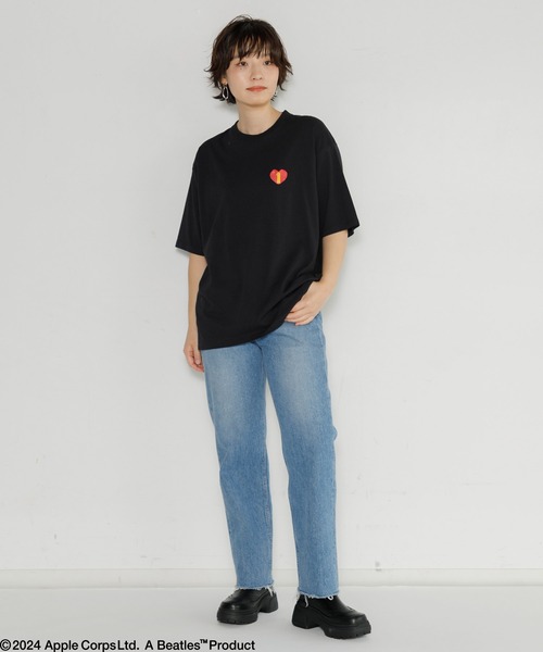 AMERICAN RAG CIE（アメリカンラグシー）の「【MEN , WOMEN】THE BEATLES ONE TEE（Tシャツ/カットソー・メンズ・ブラック/ライトグレー/ホワイト・L/M/S）」の19枚目の写真