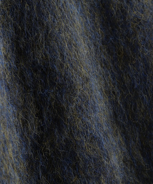 WESTSEA（ウエストシー）の「カラーメランジ プルオーバー シャギーニット（ニット/セーター・メンズ・ダークブラウン/ネイビー/ワイン/ブラック・M/L）」の18枚目の写真