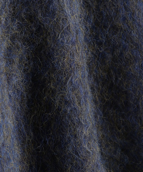 WESTSEA（ウエストシー）の「カラーメランジ プルオーバー シャギーニット（ニット/セーター・メンズ・ダークブラウン/ネイビー/ワイン/ブラック・M/L）」の16枚目の写真