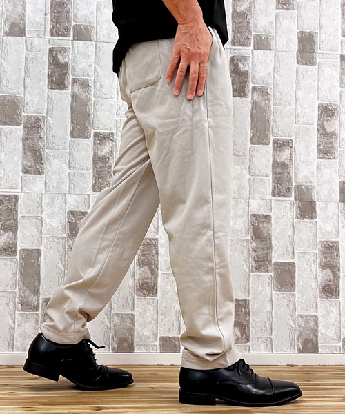 TopIsm(トップイズム)の「カットカルゼ裏起毛ストレッチ入りスラックス(スラックス・メンズ・ブラック/チャコールグレー/ベージュ・M/L/LL)」の18枚目の写真
