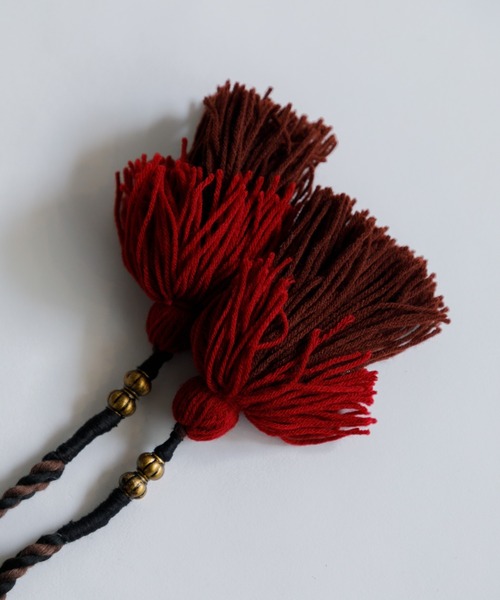 AMERICAN RAG CIE（アメリカンラグシー）の「LEIN キルト巾着バッグ（ショルダーバッグ・レディース・ブラウン/サーモンピンク・FREE）」の15枚目の写真