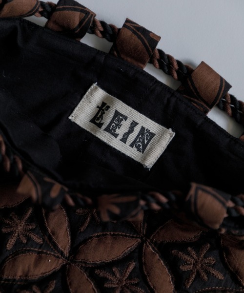 AMERICAN RAG CIE（アメリカンラグシー）の「LEIN キルト巾着バッグ（ショルダーバッグ・レディース・ブラウン/サーモンピンク・FREE）」の14枚目の写真