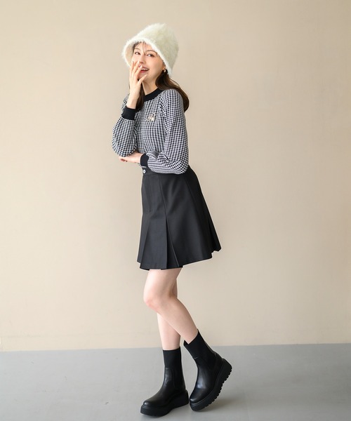 セール】ボックスタックミニスカート/MM447209（スカート）｜MISCH