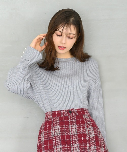 セール】□2024秋冬新作□ボックスタックミニスカート/MM447209