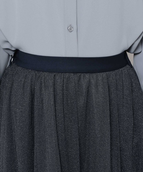 HARE（ハレ）の「ラメチュールティアードスカート(HARE)（スカート・レディース・ブルー/ブラック・FREE）」の15枚目の写真