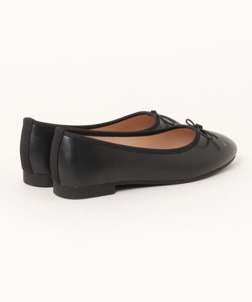 DONOBAN(ドノバン)の「ラウンドトゥバレエシューズ(バレエシューズ・レディース・ライトグレー/ブラック/アイボリー/ベージュ・M)」の5枚目の写真