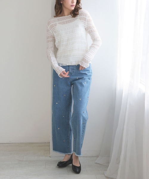 DONOBAN(ドノバン)の「ラウンドトゥバレエシューズ(バレエシューズ・レディース・ライトグレー/ブラック/アイボリー/ベージュ・M)」の7枚目の写真