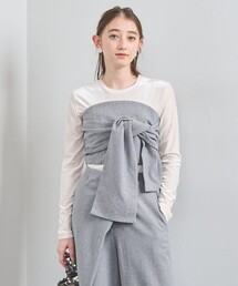 UNITED ARROWS | ヘリンボーン ビスチェ(その他トップス)