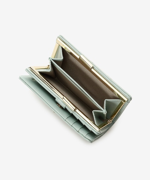 & chouette】ビジュー口金二つ折り財布