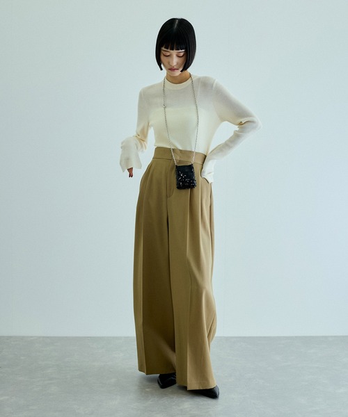 ADAM ET ROPE'（アダムエロペ）の「スパンコールアクセサリーポシェット（ショルダーバッグ・レディース・ブラック/ピンク/シルバー/ゴールド・FREE）」の6枚目の写真