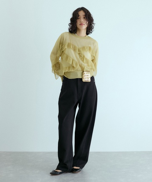 ADAM ET ROPE'（アダムエロペ）の「スパンコールアクセサリーポシェット（ショルダーバッグ・レディース・ブラック/ピンク/シルバー/ゴールド・FREE）」の20枚目の写真