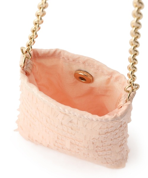 ADAM ET ROPE'（アダムエロペ）の「スパンコールアクセサリーポシェット（ショルダーバッグ・レディース・ブラック/ピンク/シルバー/ゴールド・FREE）」の13枚目の写真