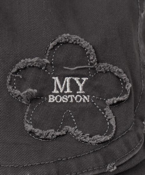 WEGO（ウィゴー）の「WEGO/フラワー刺繍ハンチング（ハンチング/ベレー帽・レディース・ブラウン/グレー・FREE）」の10枚目の写真