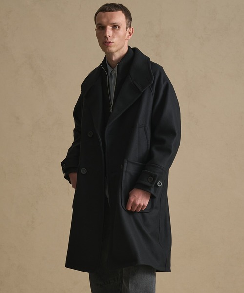 PUBLIC TOKYO マルチウェイトレンチコート　BLACK MULTI WAY TRENCH COAT - PUBLIC TOKYO