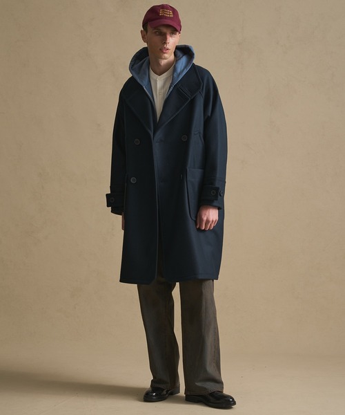 【PUBLIC　TOKYO】スーパー120スタンドコート　SIZE3 PUBLIC TOKYO（パブリックトウキョウ）の「Super140s マルチ