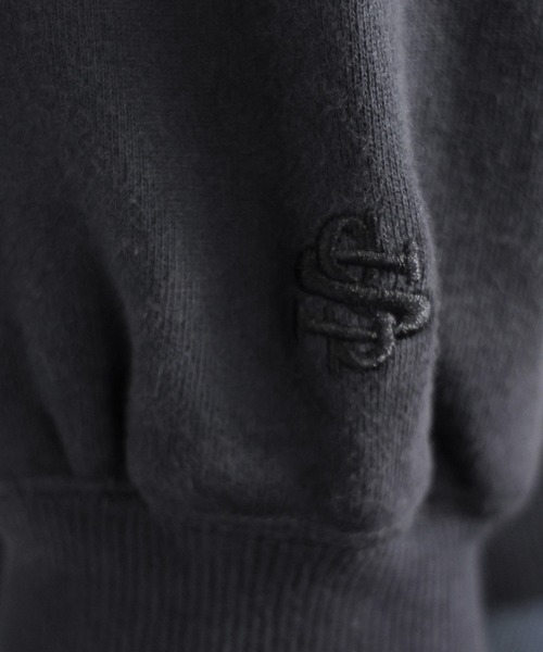 SIGNAL SPORTS（シグナルスポーツ）の「【SIGNAL SPORTS】ワンポイント刺繍/ピグメントダメージ/ダブルジップパーカー（パーカー・メンズ・その他19/グレー系その他・LARGE/MEDIUM）」の20枚目の写真